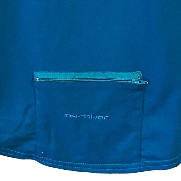 NASHBAR Men's Cycling Green Long Sleeve Half Zip Pullover Shirt ~ Size LARGE - Picture 4 of 5